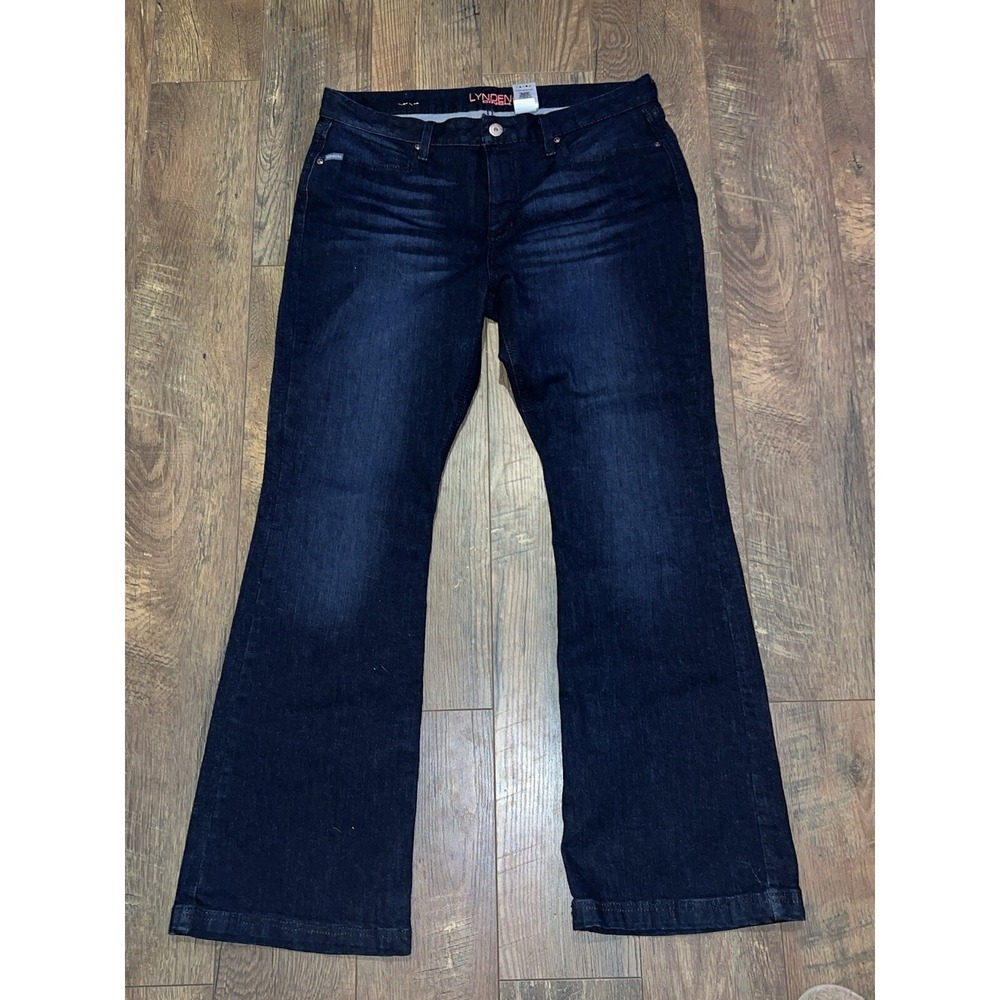Cinch Women's Lynden Dark Wash Mid Rise  Stretch Denim Jeans Sz 15 Western